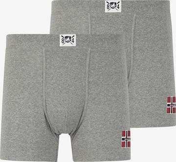 Jan Vanderstorm Boxer shorts ' Jorv ' in Grey: front