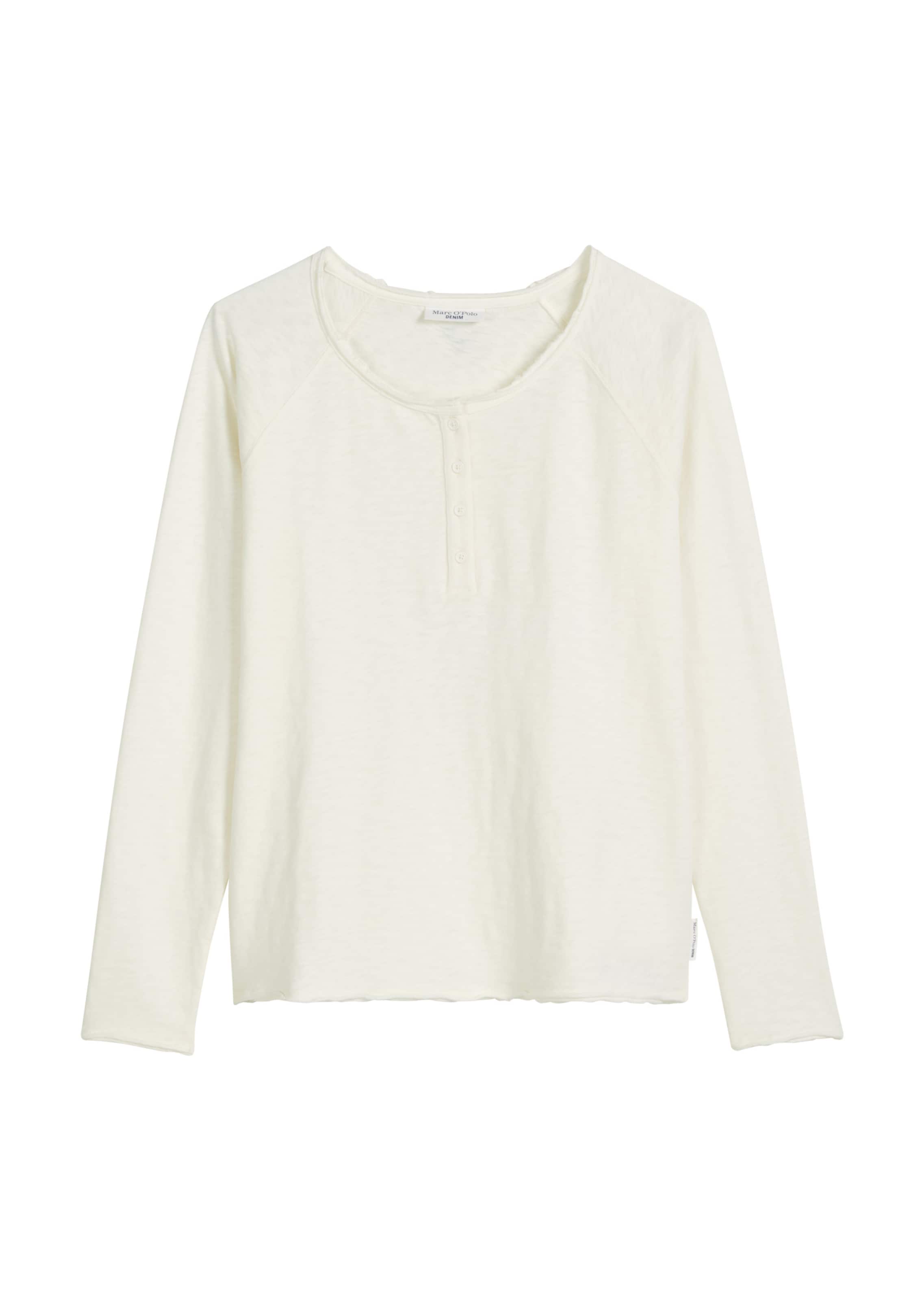 Marc O'Polo DENIM Shirt in Wit: voorkant