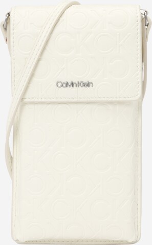 Protection pour smartphone Calvin Klein en blanc