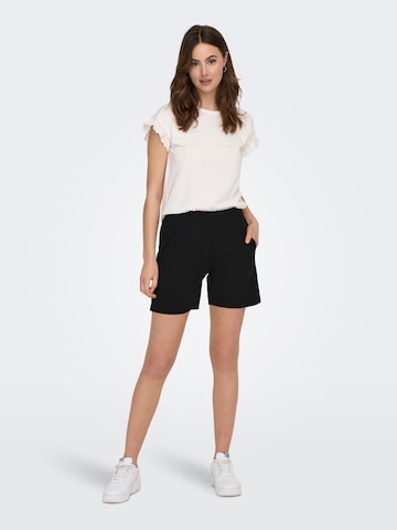 JDY Loose fit Trousers 'Louisville Catia' in Black