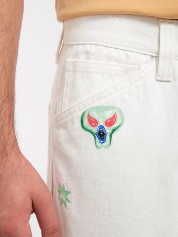 Loosefit Pantalon chino Volcom en blanc