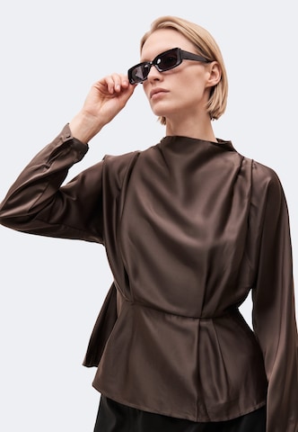 YAS - Blusa 'YASPELLA' en marrón
