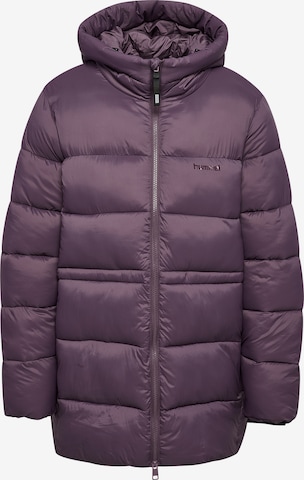 Veste de sport Hummel en violet : devant