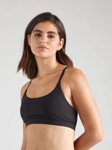 ADIDAS PERFORMANCE Bustier Biustonosz sportowy 'All Me' w kolorze czarny: przód