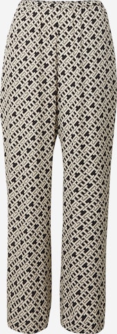 TOMMY HILFIGER Wide leg Broek 'FLUID' in Beige: voorkant