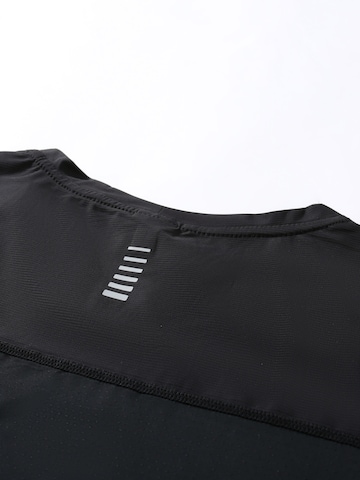 YOUTHUP Funktionsshirt 'Lichtschein'‌‌‌‌‌‌‌‌‌ in Schwarz