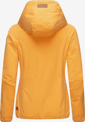 Ragwear Performance Jacket 'Dizzie' in Yellow