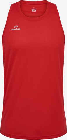 T-Shirt fonctionnel Newline en rouge : devant