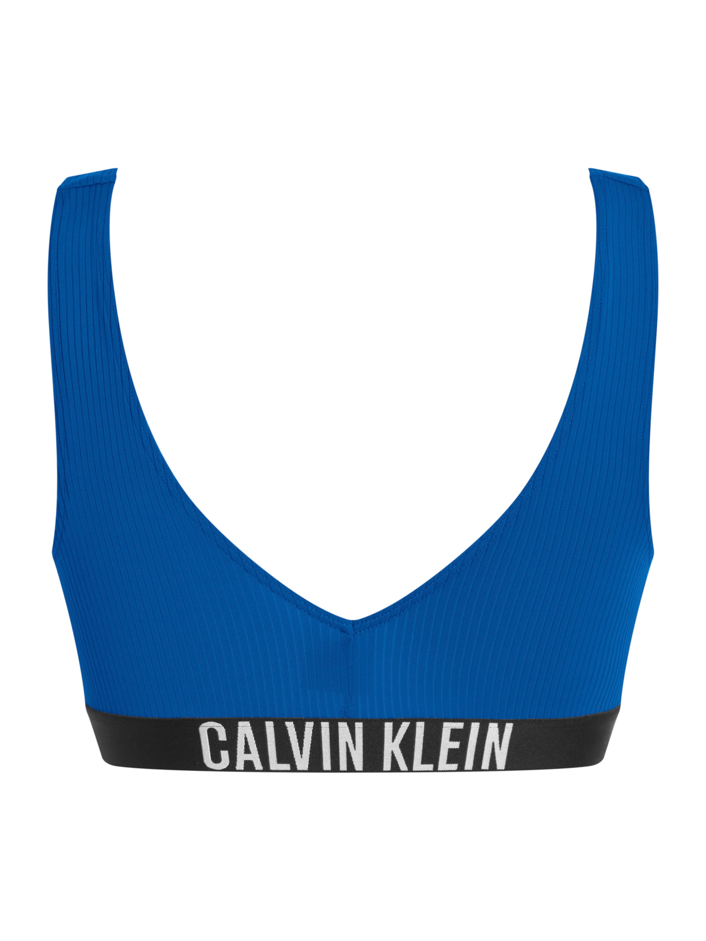 Triangle Hauts de bikini Calvin Klein Swimwear en bleu