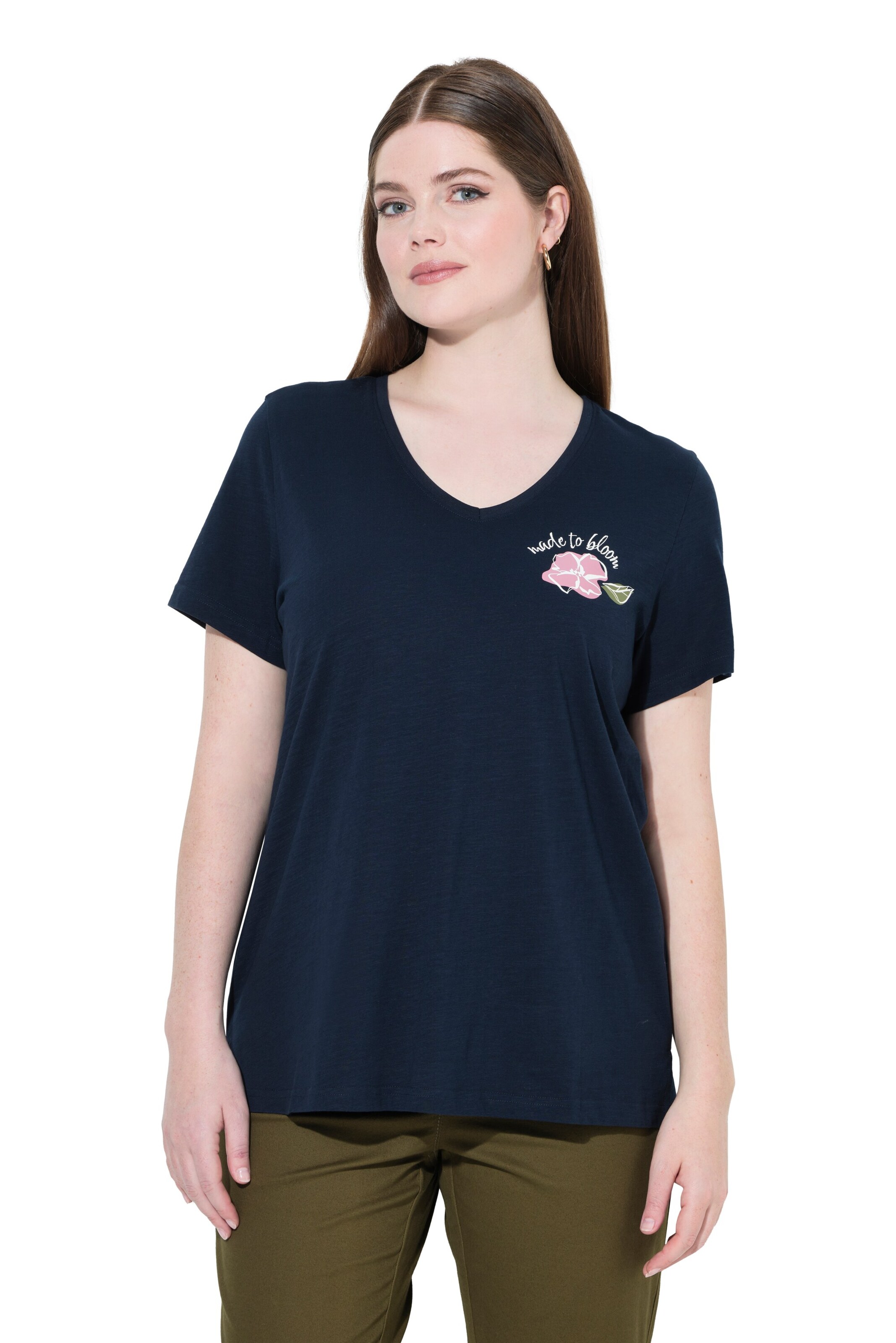 Ulla Popken Shirt in Blue: front