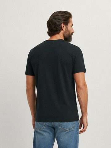 YTWOO Shirt '3er Pack Basic T-Shirt'‌‌‌ in Schwarz