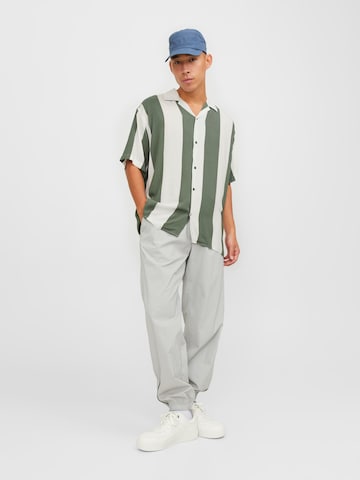 JACK & JONES Comfort fit Overhemd 'Jeff' in Groen