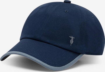 Casquette Trussardi en bleu : devant