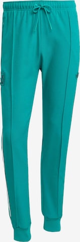 ADIDAS PERFORMANCE Tapered Urheiluhousut värissä vihreä: etupuoli