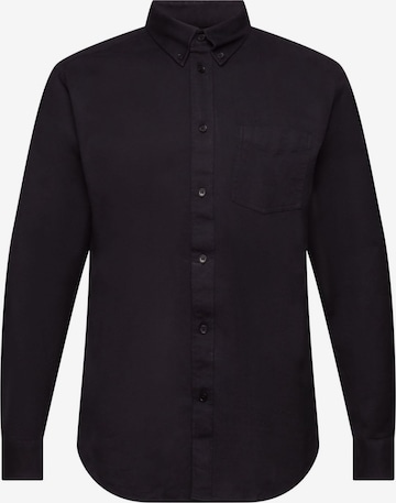 ESPRIT Button Up Shirt in Black: front