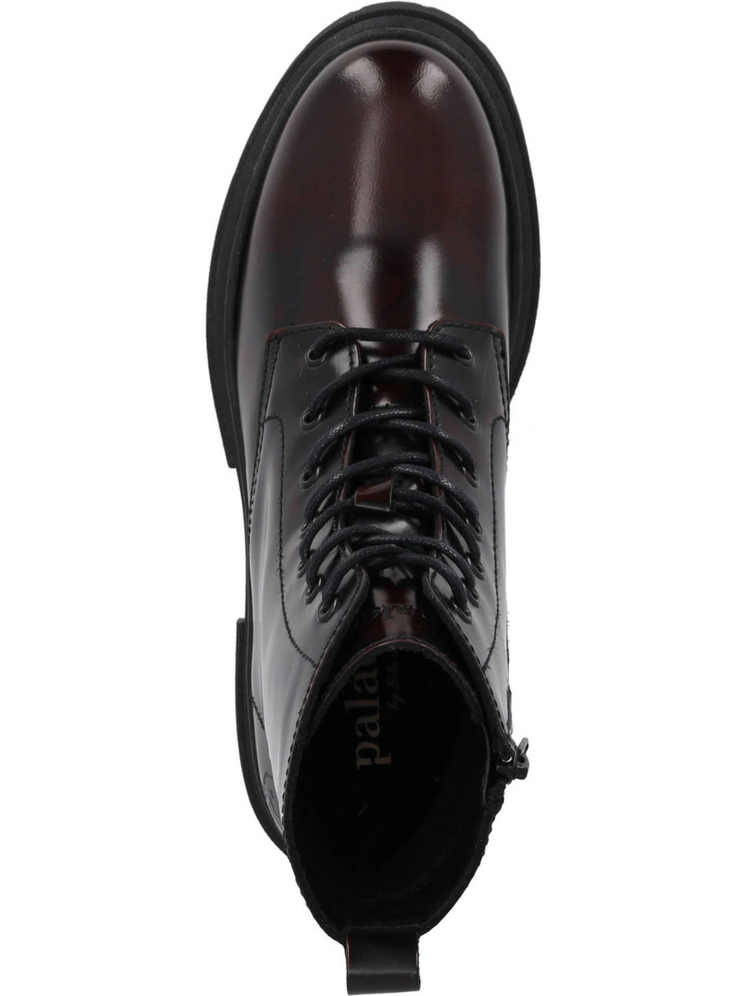 Palado by Sila Sahin Μποτάκι με κορδόνια 'Biak' σε κόκκινο