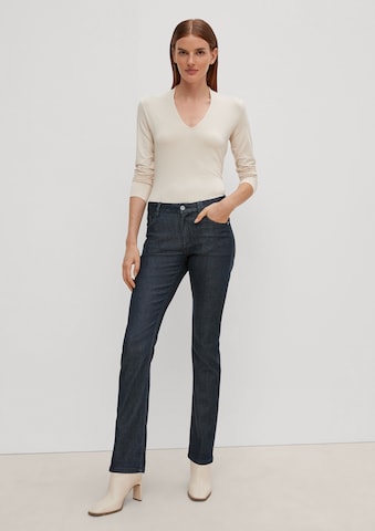 COMMA Regular Jeans in Blauw: voorkant