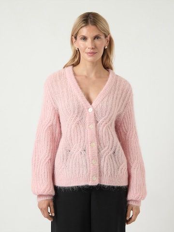 YAS - Cárdigan 'YASZUMA' en rosa: frente