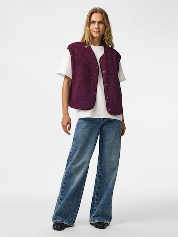 PIECES - Chaleco 'PCKATTY' en rojo