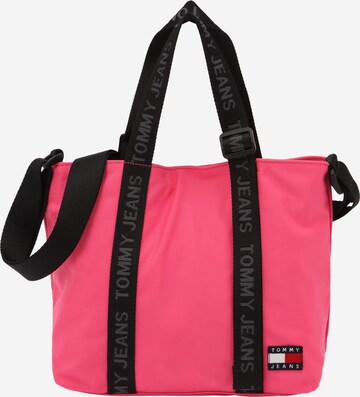 Shopper 'Essential' di Tommy Jeans in rosa: frontale