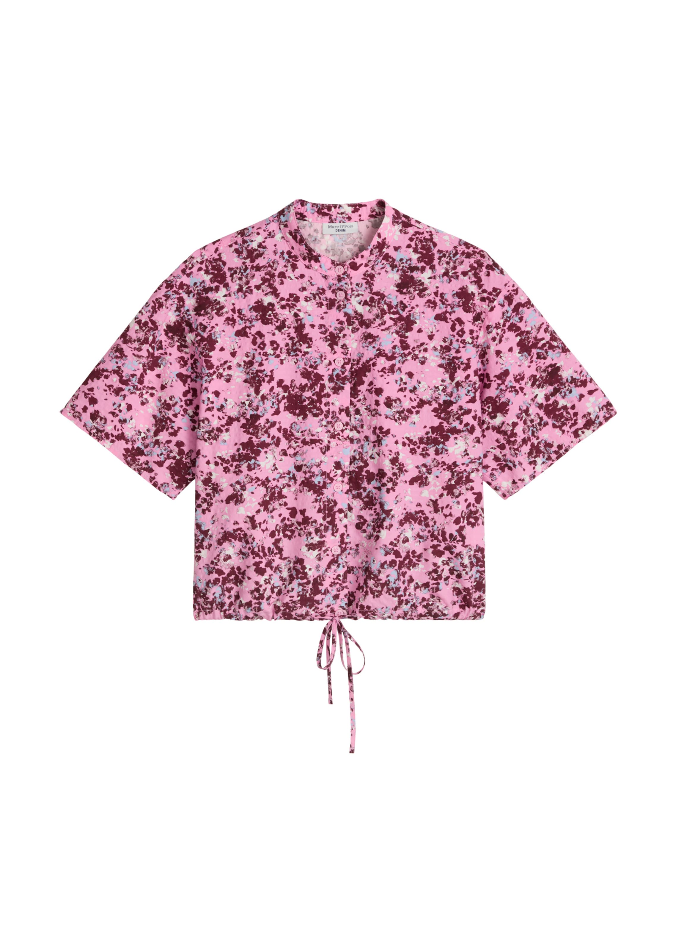 Marc O'Polo DENIM Blouse in Roze: voorkant