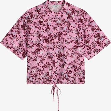 Marc O'Polo DENIM Blouse in Roze: voorkant