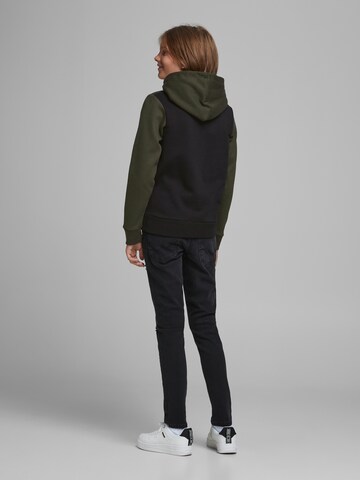 Coupe regular Sweat Jack & Jones Junior en noir