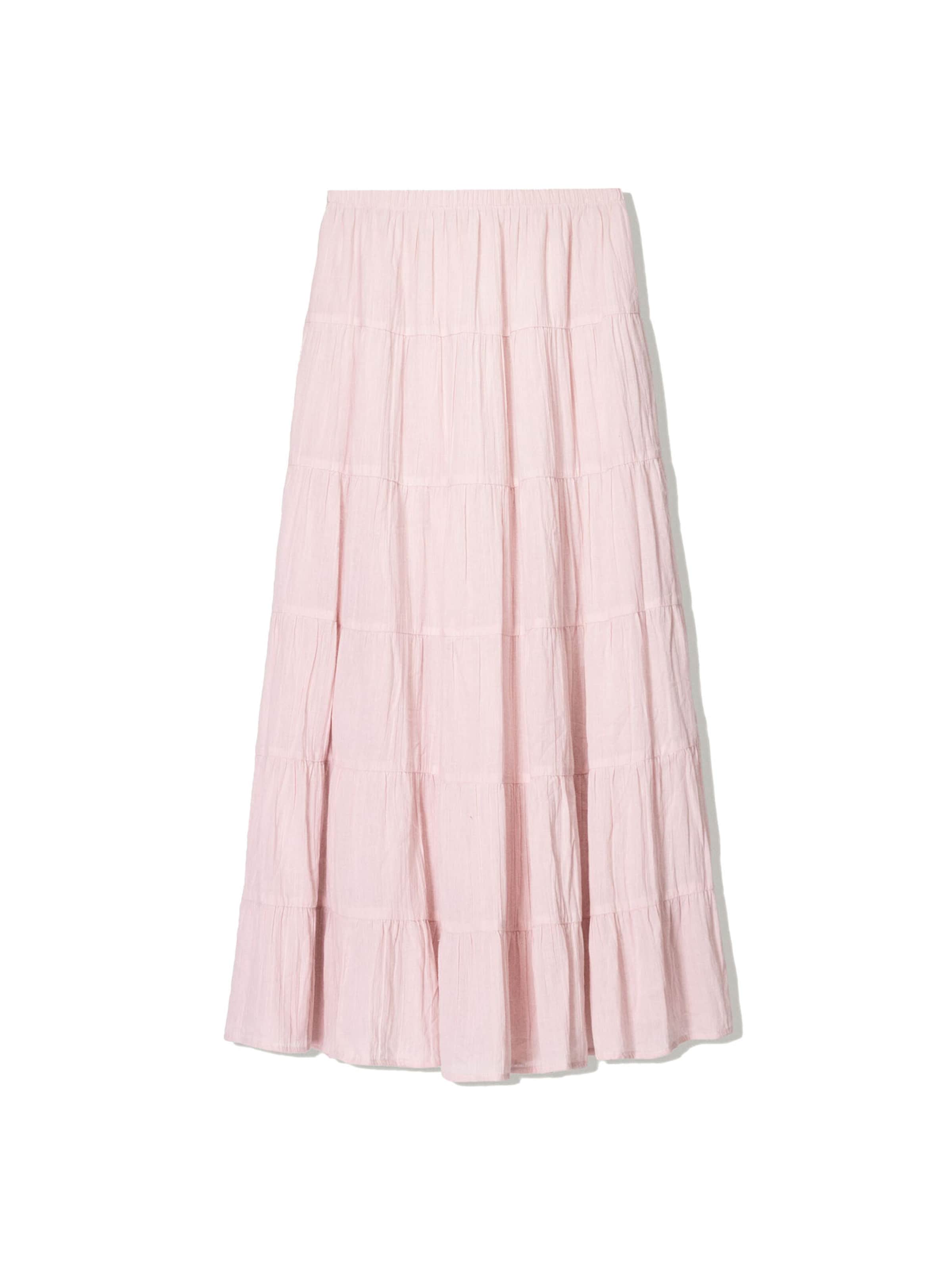 Gonna di Bershka in rosa: frontale