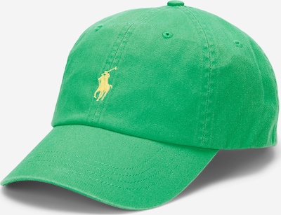 Polo Ralph Lauren Casquette en jaune / vert, Vue avec produit