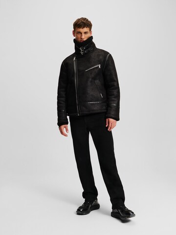 Karl Lagerfeld Winterjacke in Schwarz