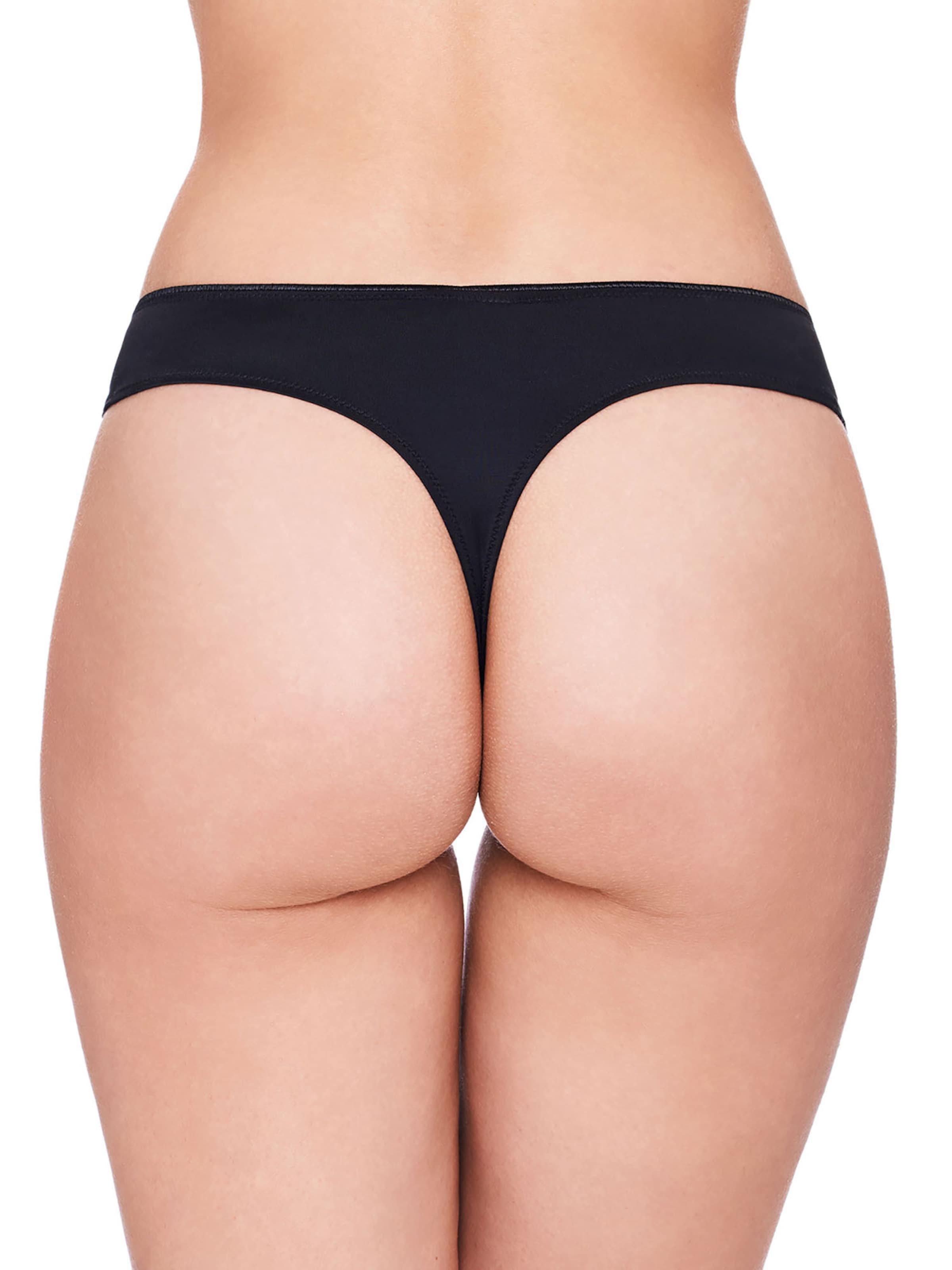 SUSA Thong 'Santorin' in Black