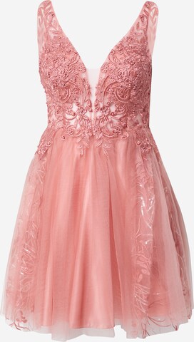 rožinė Laona Kokteilinė suknelė: priekis