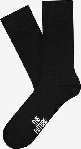 CHEERIO* Socken in Schwarz: zadná strana