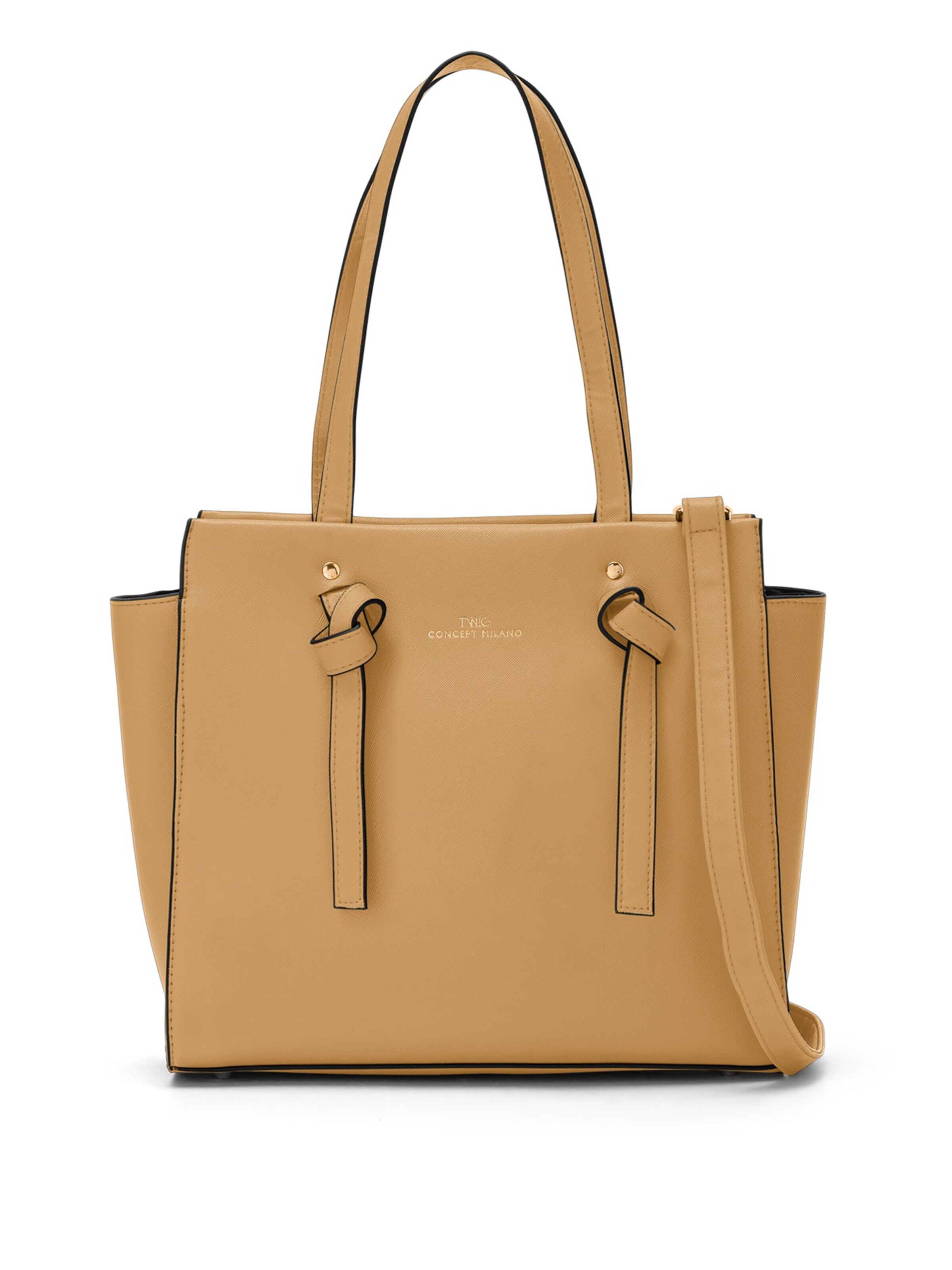 TWIG Concept Milano Handbag 'Debussy' in Beige: front