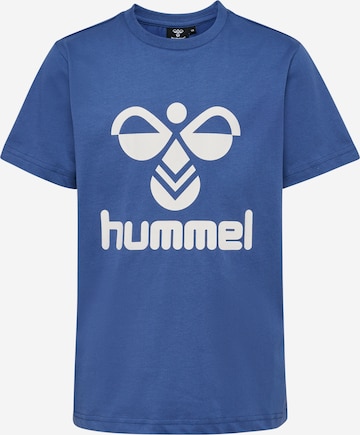 Hummel Sportshirt 'Tres' in Blau: Vorderseite