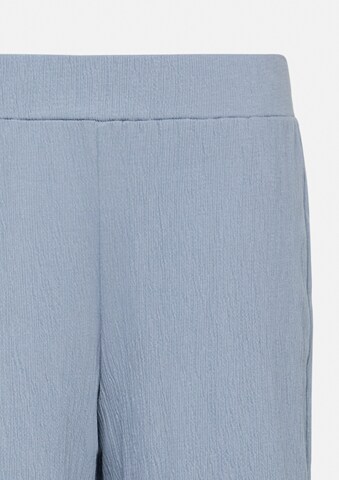 Wide Leg Pantalon comma casual identity en bleu