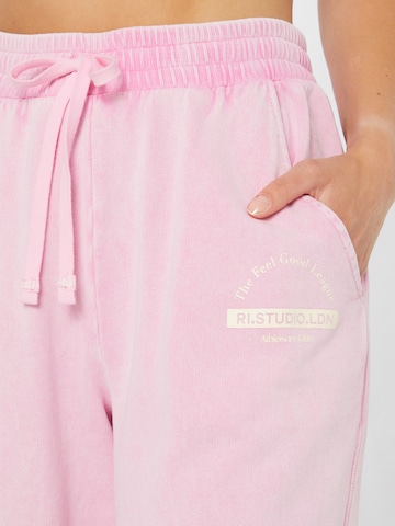 River Island Tapered Hose 'PREMIUM' in Pink