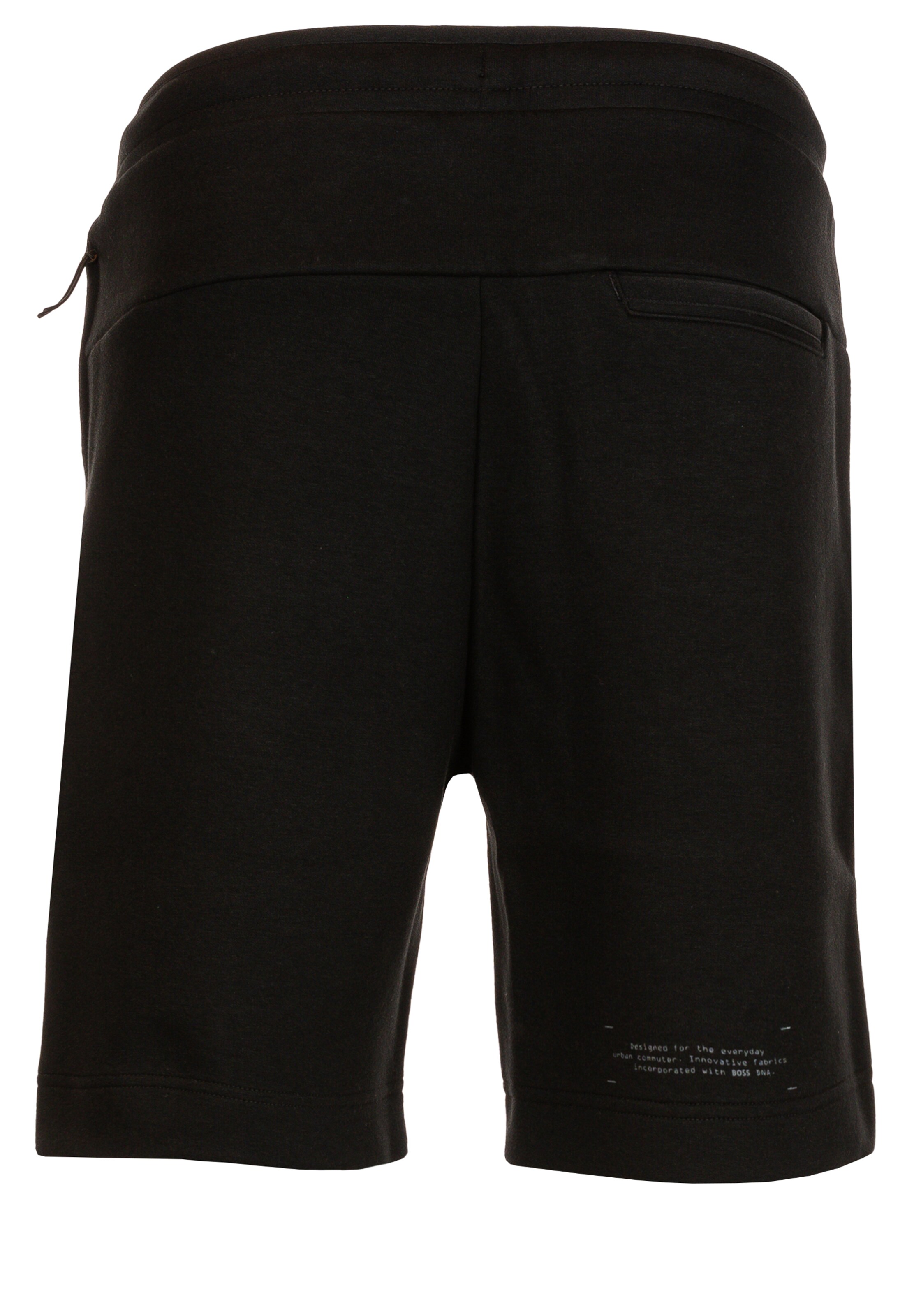 BOSS Regular Shorts 'Globe' in Schwarz