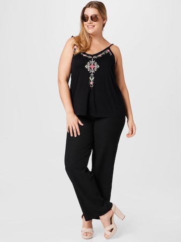 ABOUT YOU Curvy Top 'Danai' in Schwarz