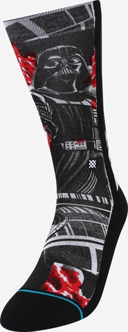 Stance Athletic Socks 'MANGA VADER' in Black: front