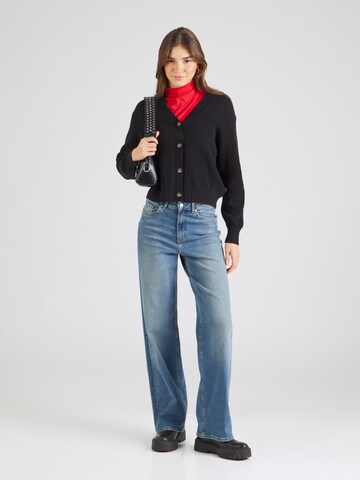 LEVI'S ® Strickjacke 'SNOWFLAKE' in Schwarz
