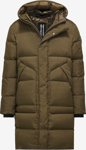BOMBOOGIE Winter Parka in Brown: front
