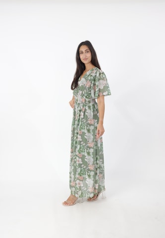 Elara Dress in Green
