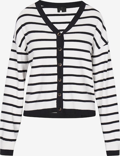 DreiMaster Klassik Neuletakki värissä musta / valkoinen, Tuotenäkymä