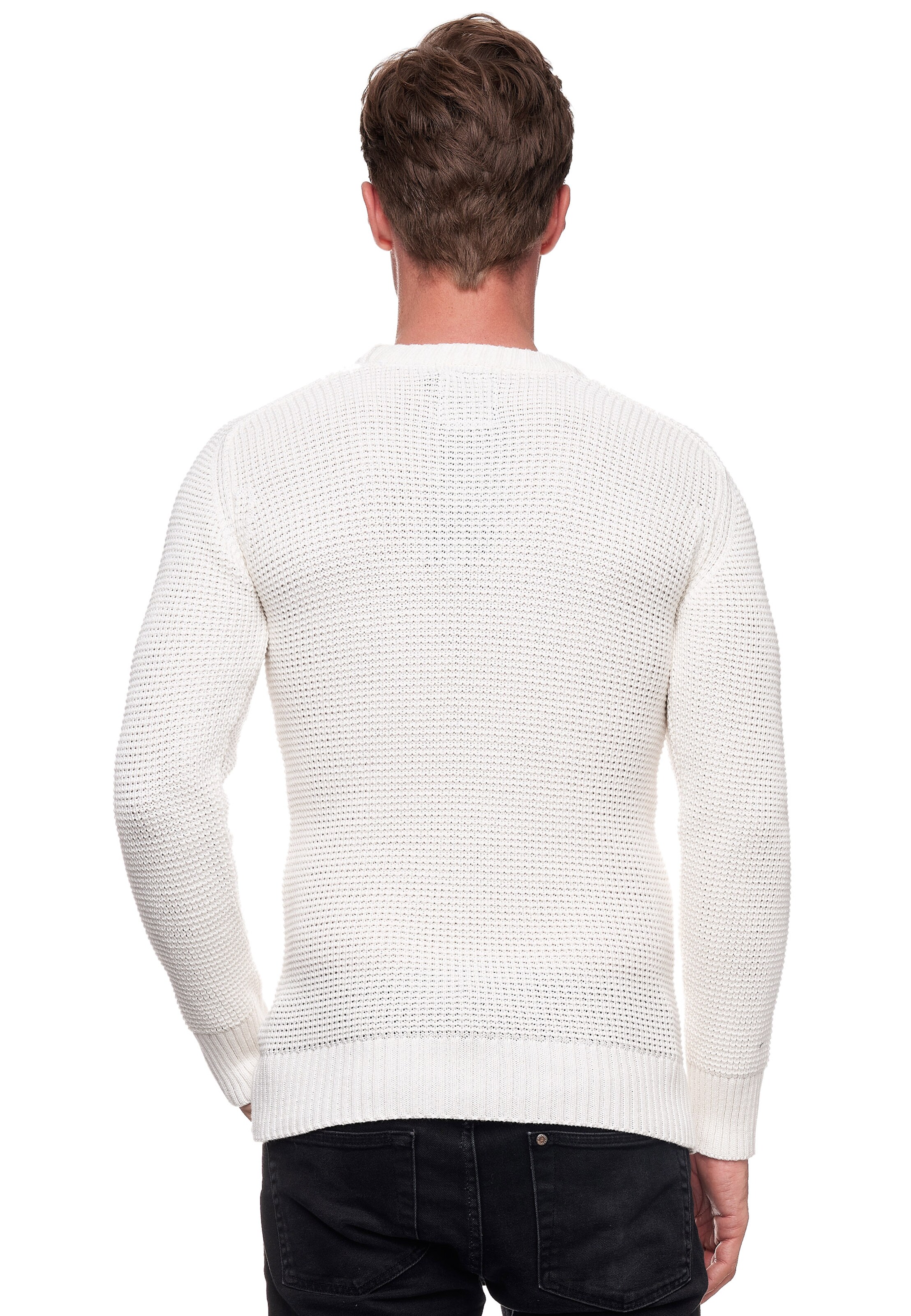 Rusty Neal Pullover in Weiß