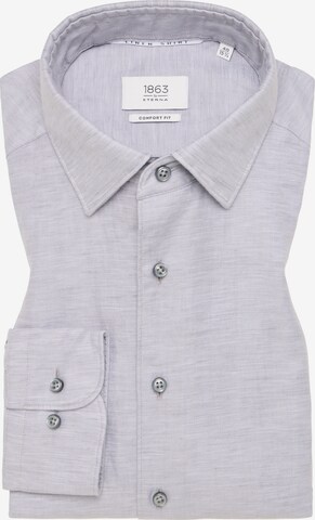 ETERNA Comfort fit Button Up Shirt in Grey