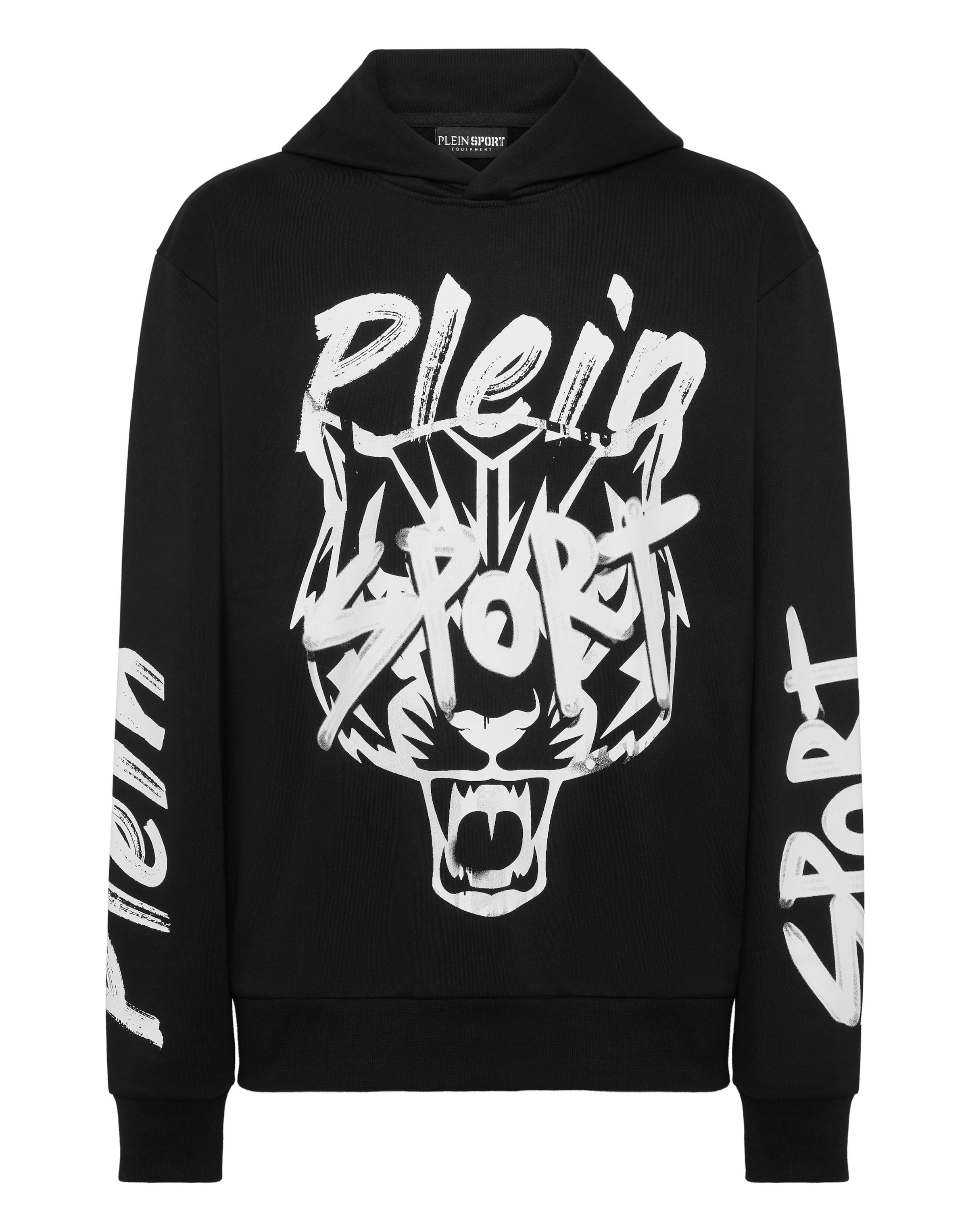 Plein Sport Sweatshirt in Black / White, Item view