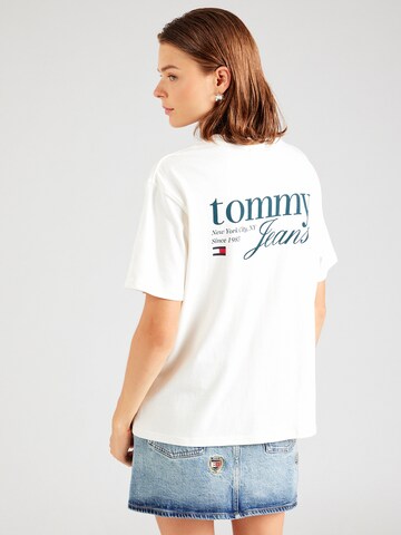 Tommy Jeans T-Shirt 'PREP LUXE 2' in Weiß: Vorderseite