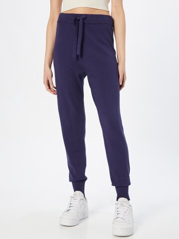 s.Oliver Tapered Pants in Blue: front