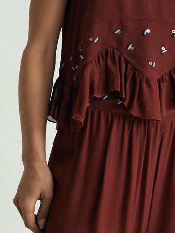 Scalpers Loose fit Trousers ' ' in Red